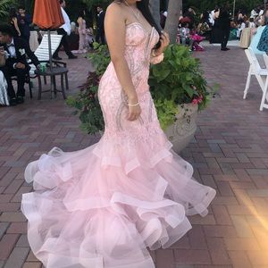 Mermaid prom dress